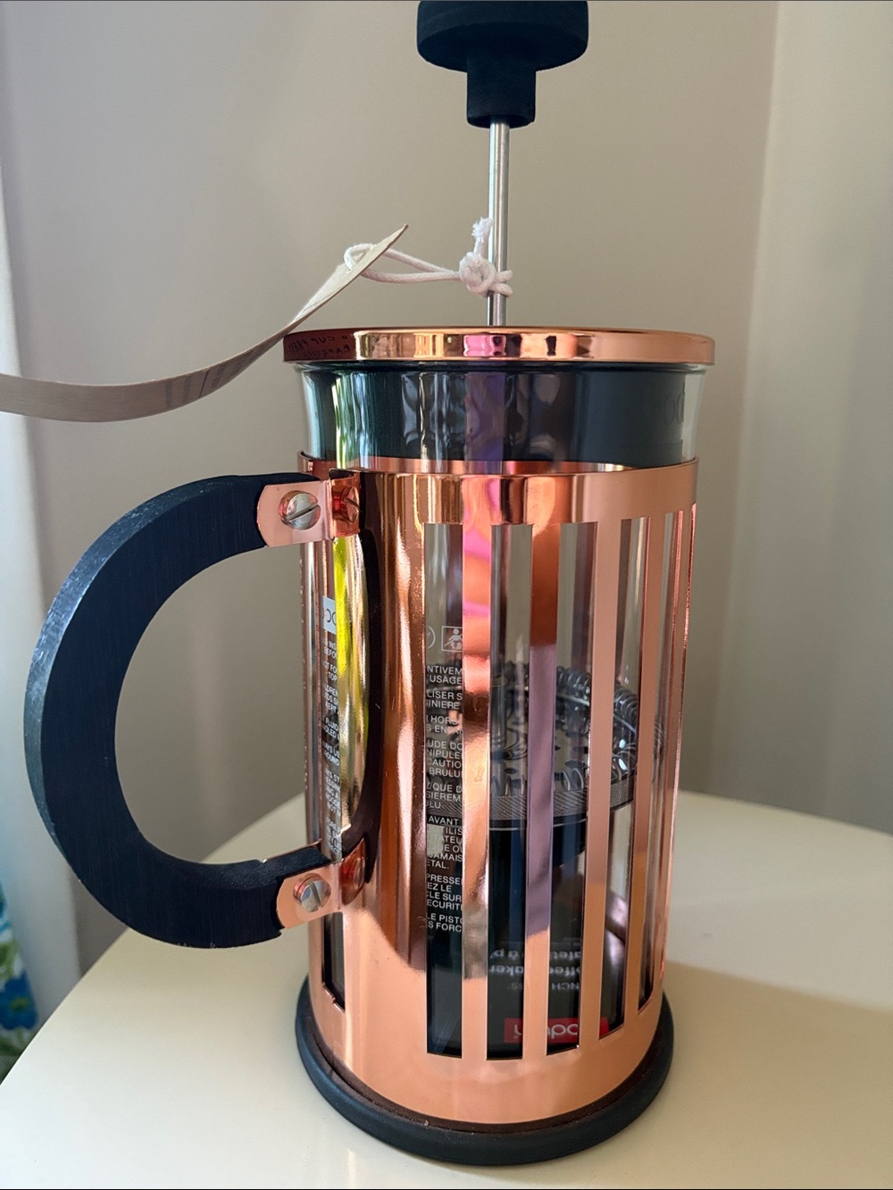 Bodum x Starbucks limited edition rose gold copper french press - Picture 3 of 6